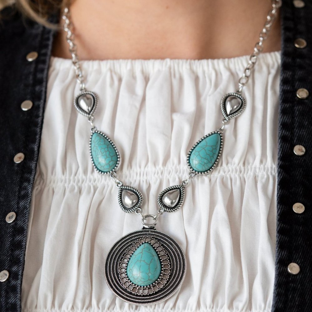 COPY - COPY - Silver and turquoise